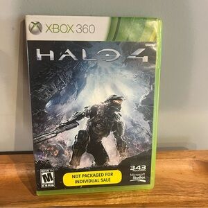 Halo 4 Microsoft Xbox 360 No Manual